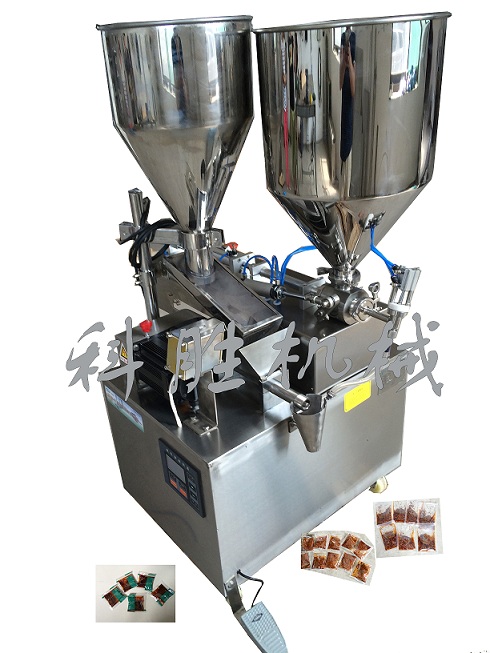 辣椒油、辣椒籽半自动包装机|油料分离乐竞体育·(中国)官方网站